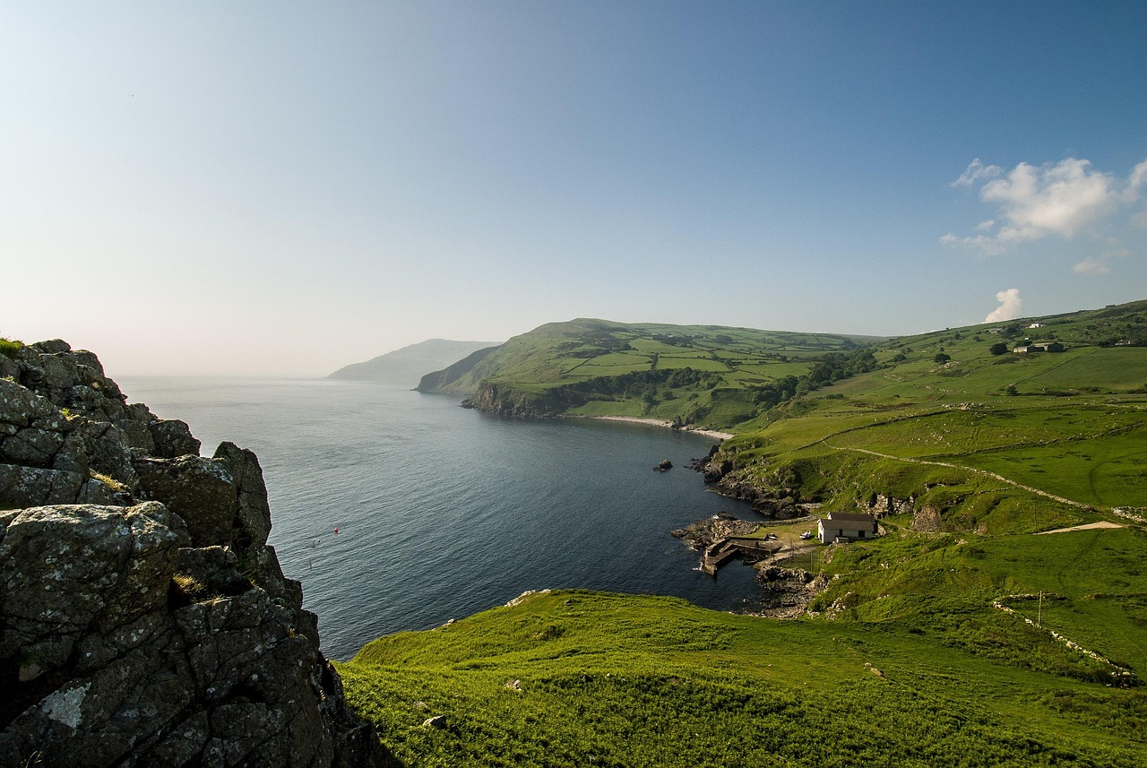 Irish coastline scenery